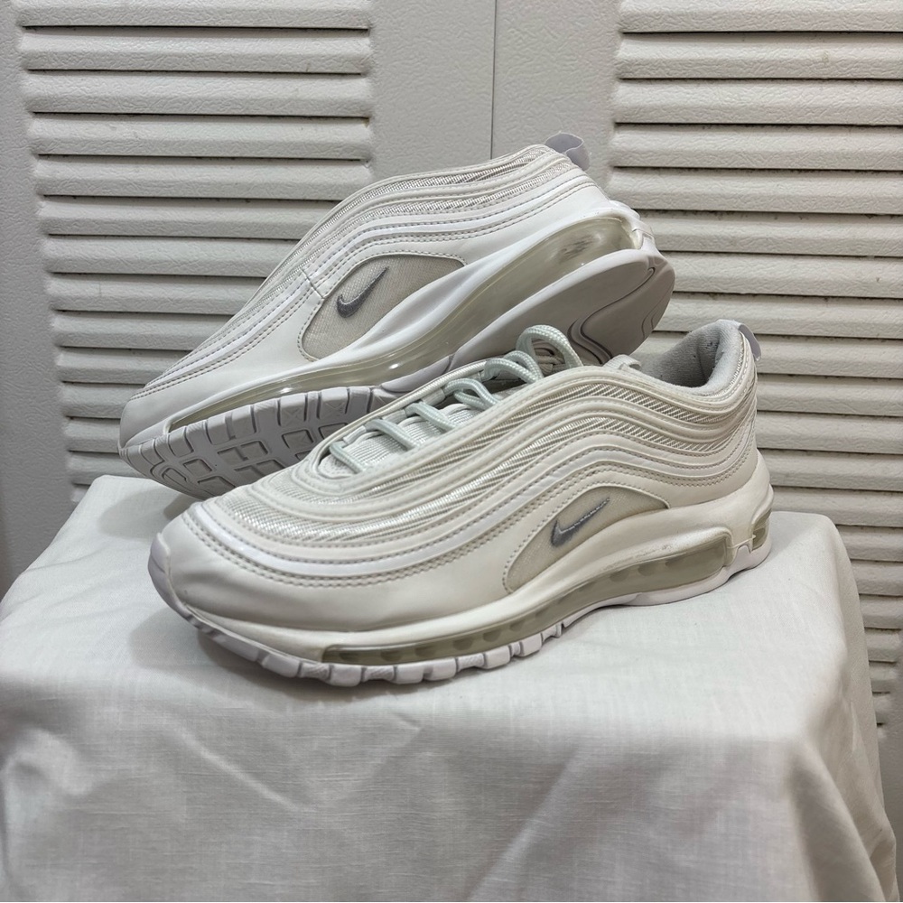 Nike Air Max 97 Triple White - Size 7.5
Men / 9 Women